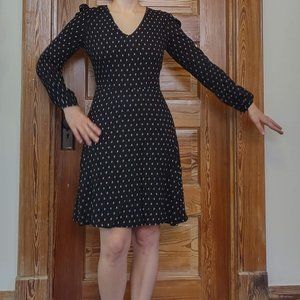 Flowy Black Dress | ICHI